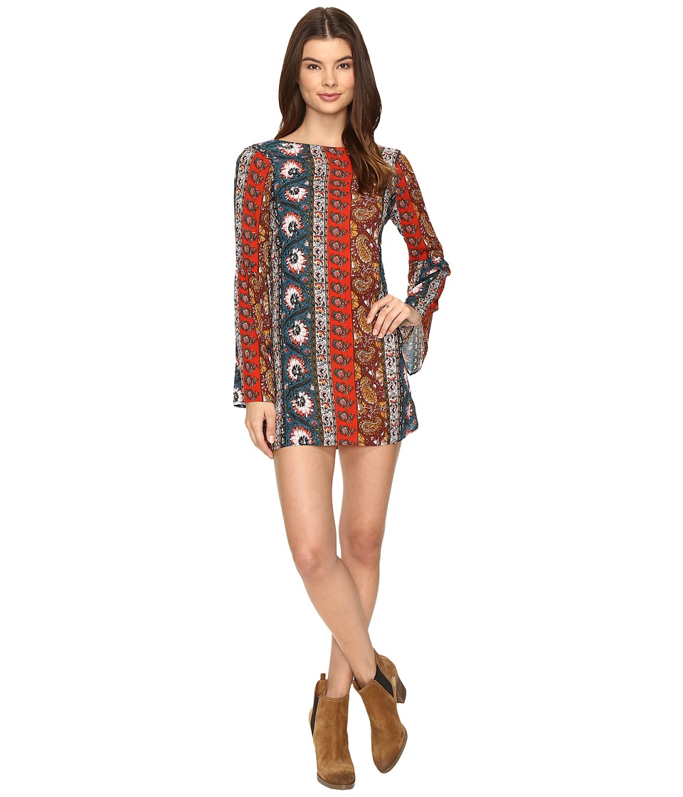 Billabong Rainy Roads Shift Dress (Multi) Women