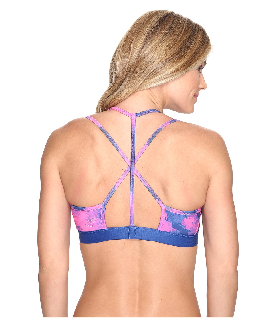 PUMA Yogini Live Bra (Knockout Pink/True Blue/Explosion) Women