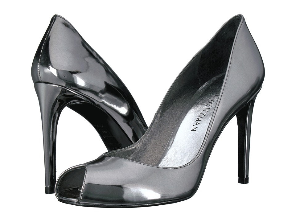 Stuart Weitzman Cachet (Pewter Glass) High Heels
