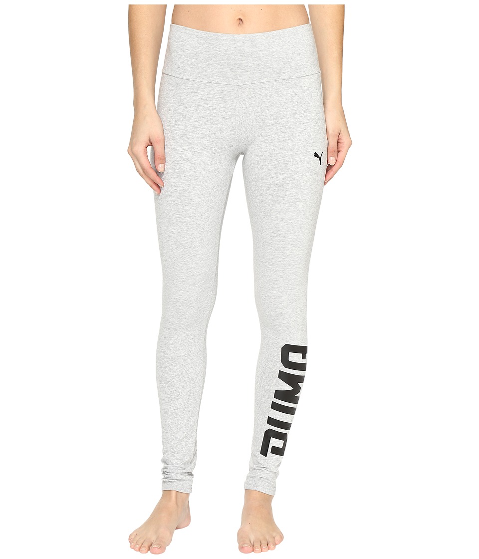 PUMA Style Swagger Leggings (Light Gray Heather 2) Women
