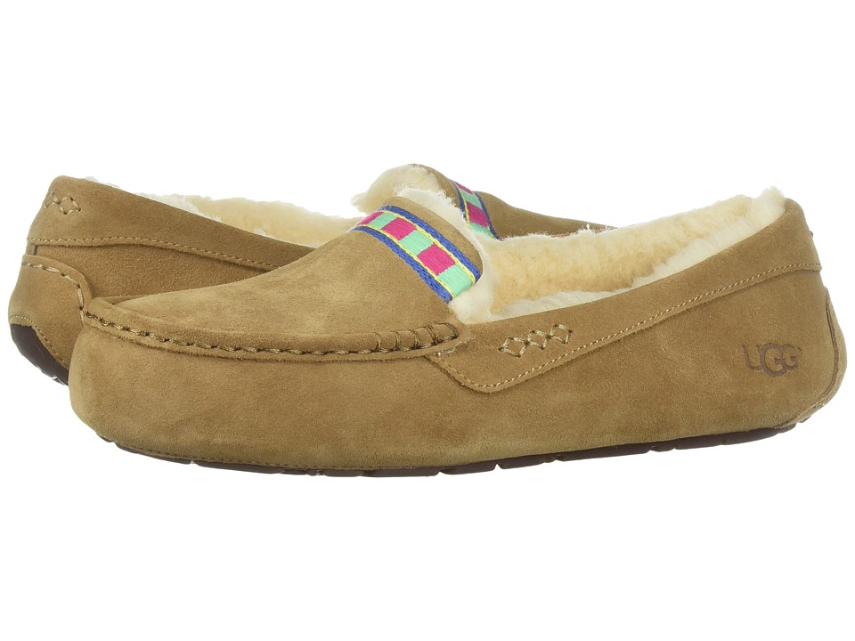 UGG Ansley Embroidery (Chestnut) Women