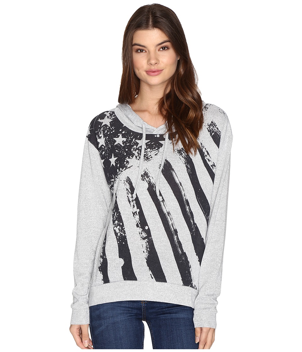 Roper 0612 Solid Sweater Jersey Hoodie (Grey) Women