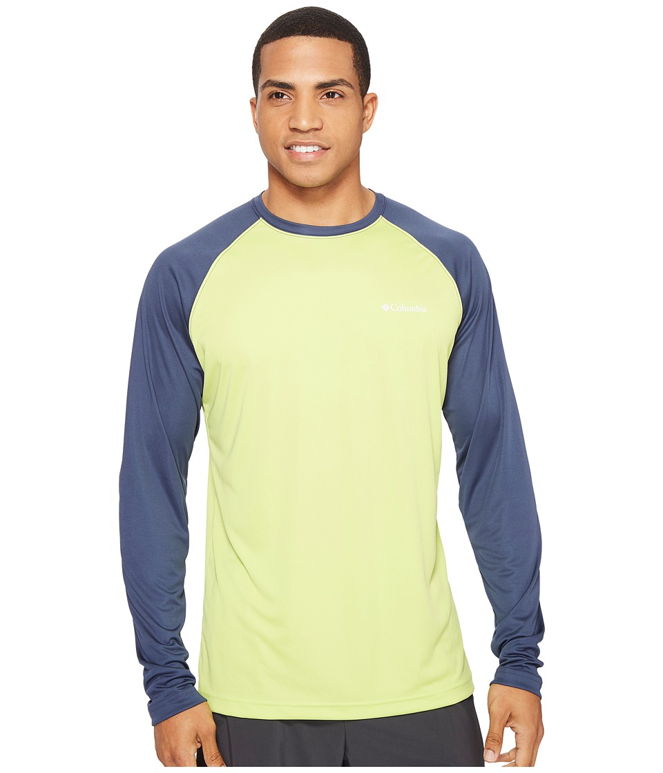 Columbia Sunset Stream Long Sleeve Shirt (Voltage/Zinc) Men