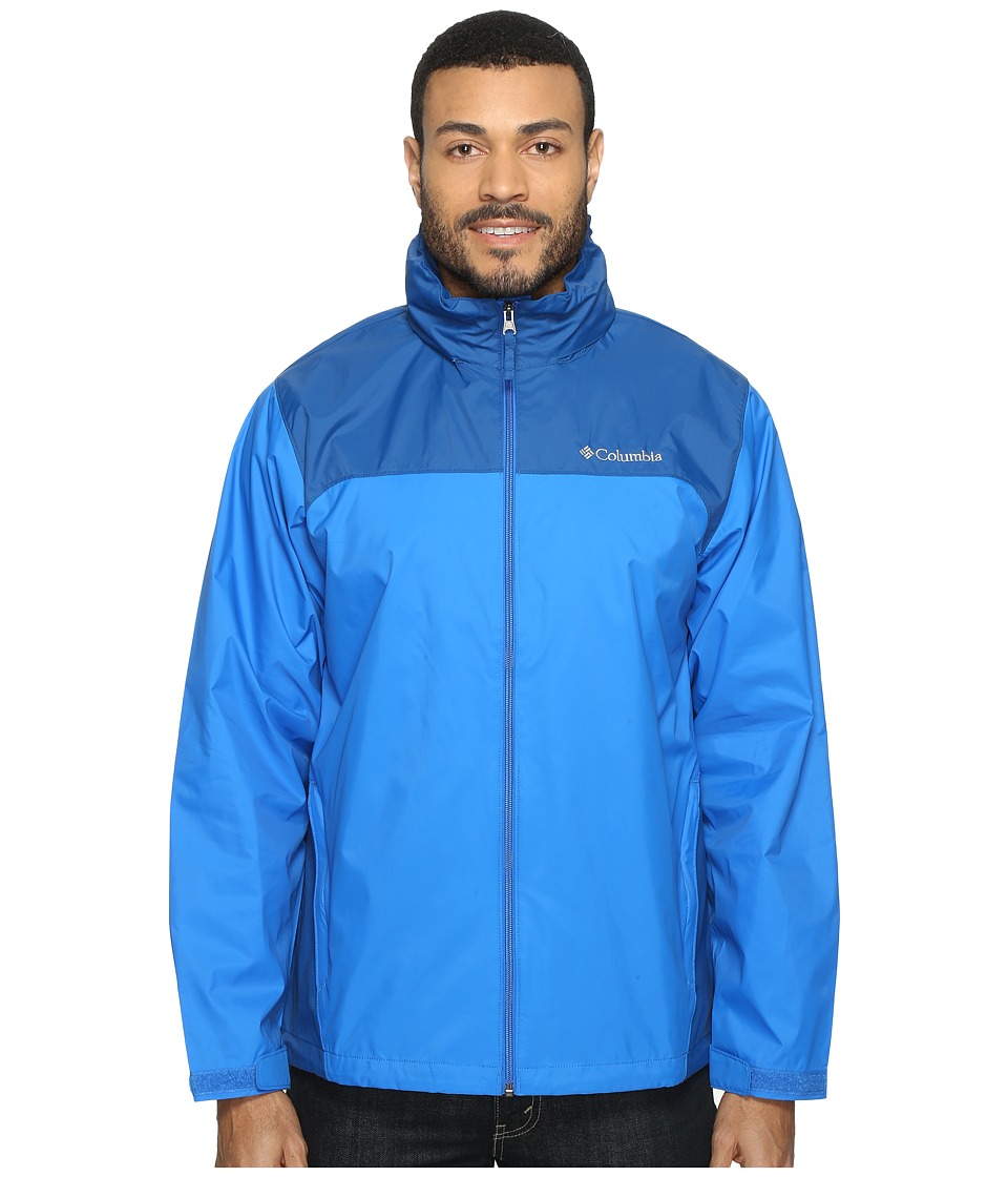 Columbia Glennaker Lake Rain Jacket (Super Blue/Marine Blue) Men