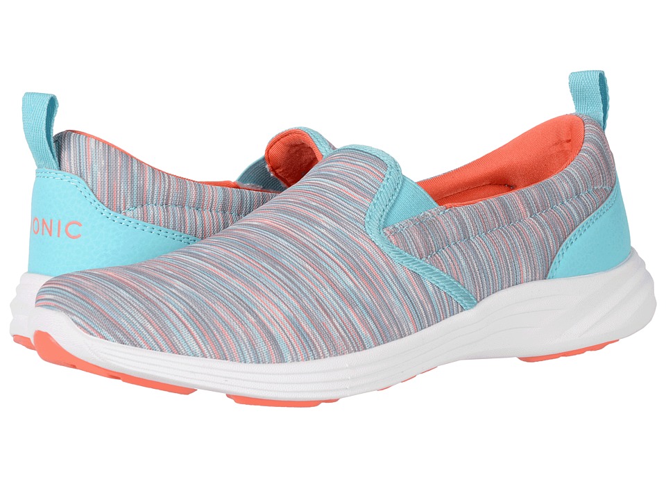 VIONIC Agile Kea Slip-On (Grey/Blue) Women