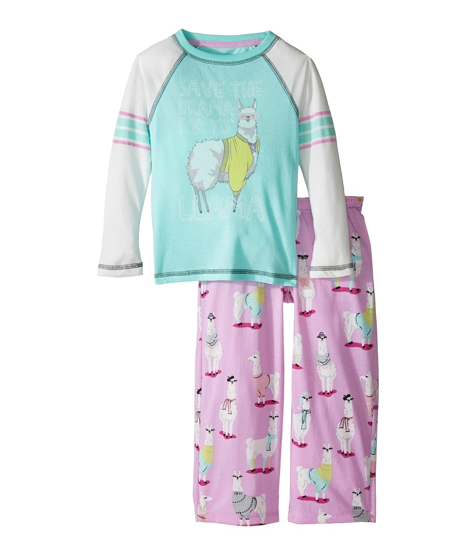 P.J. Salvage Kids - Llama Drama Sleep Set (Toddler/Little Kids/Big Kids) (Lilac) Girl