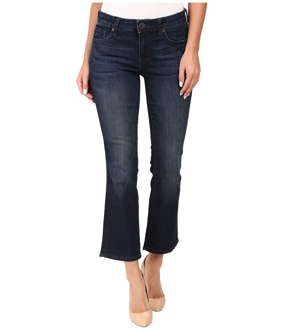 KUT from the Kloth Reese Crop Flare Jeans in Security w/ Euro Base Wash (Security/Euro Base Wash) Women