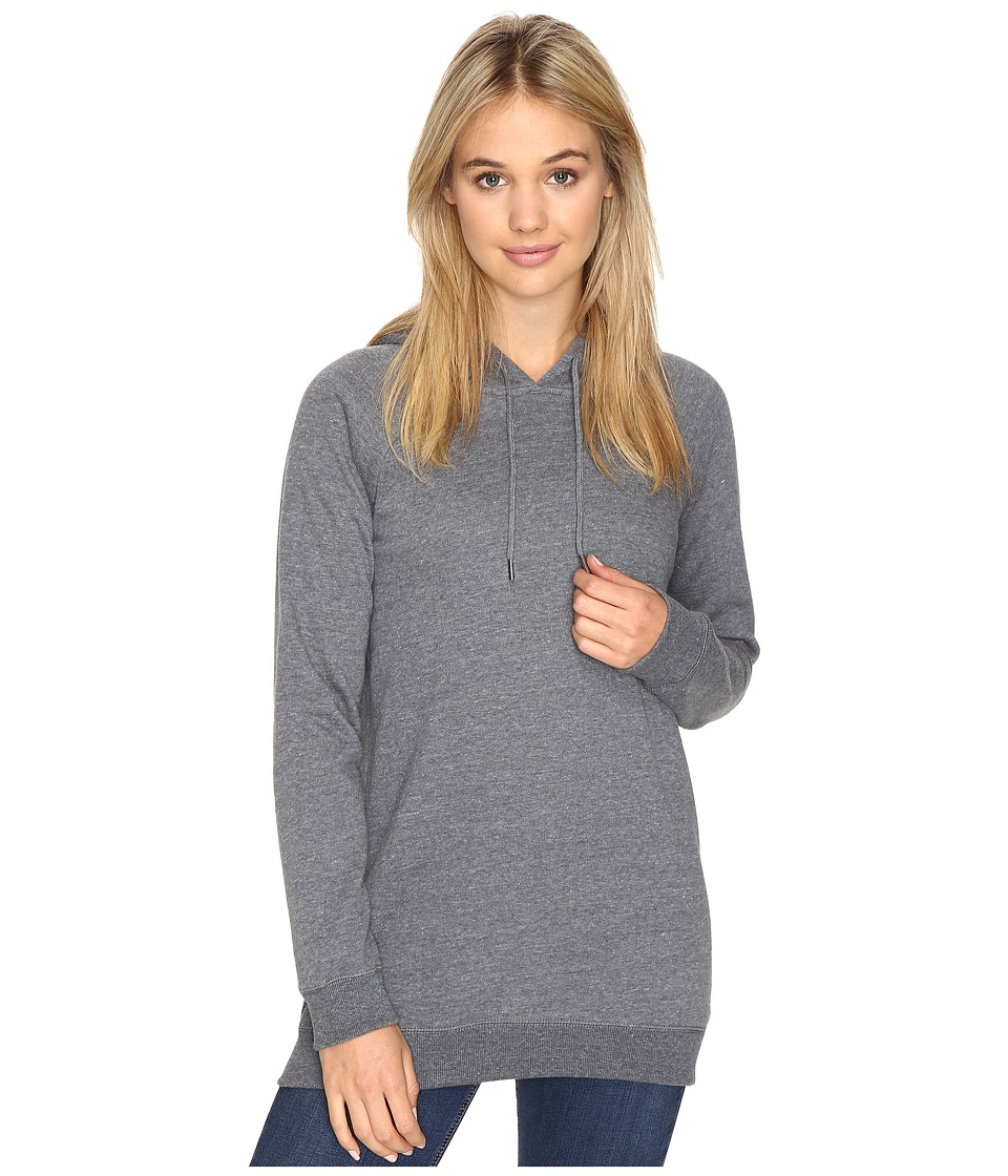 Volcom Lived In Fleece Pullover Hoodie (Dark Navy) Women