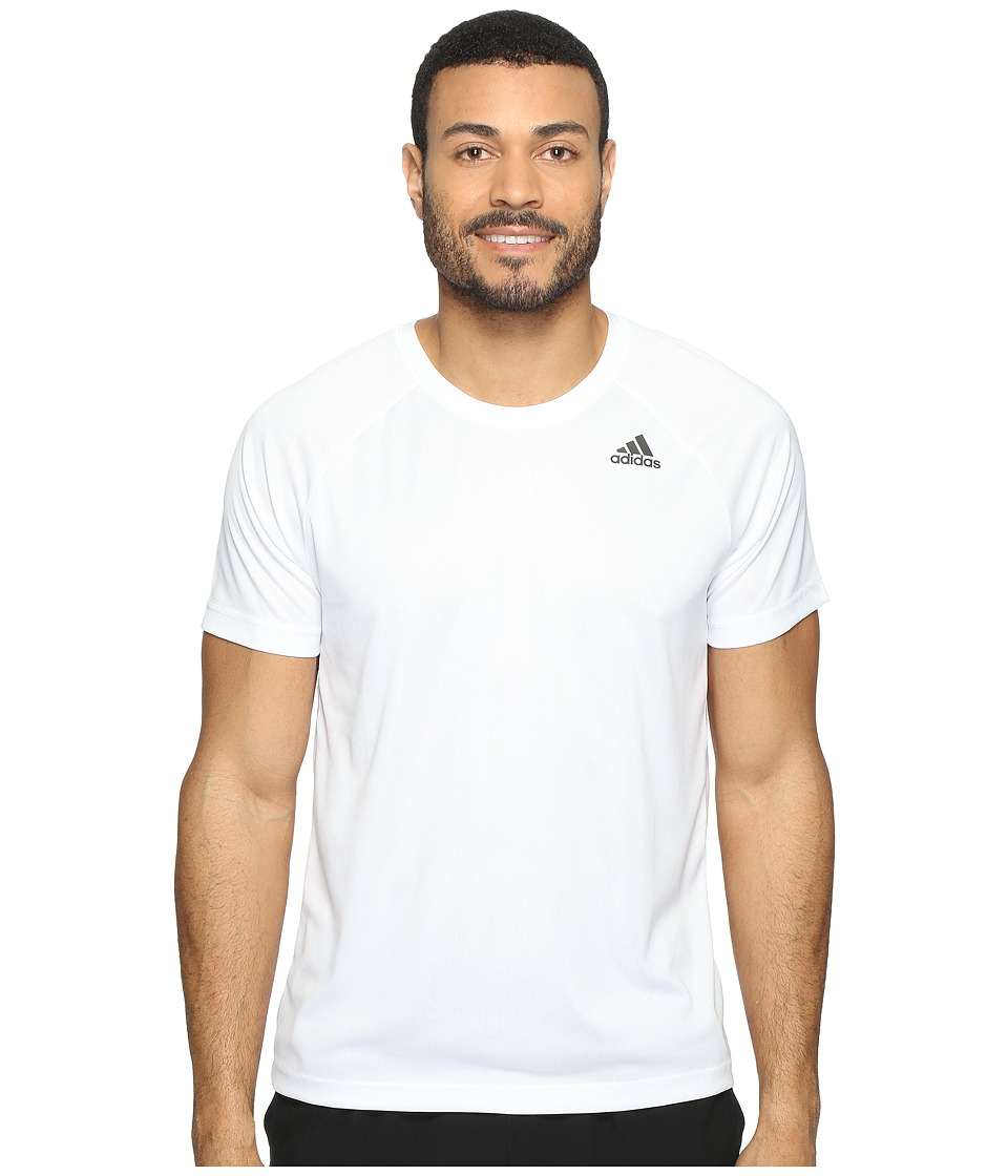 adidas Designed-2-Move Solid Tee (White) Men