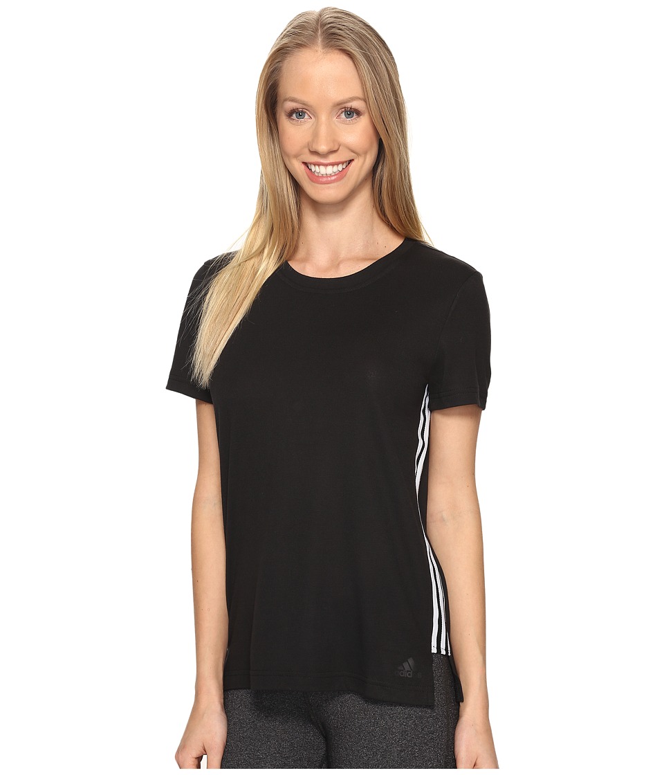 adidas Show Your Stripes Tee (Black) Women