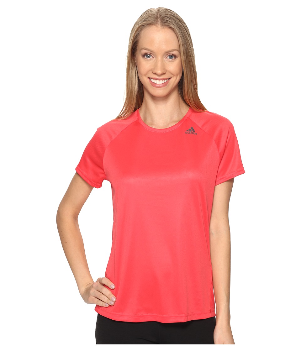 adidas Designed-2-Move Tee (Core Pink) Women