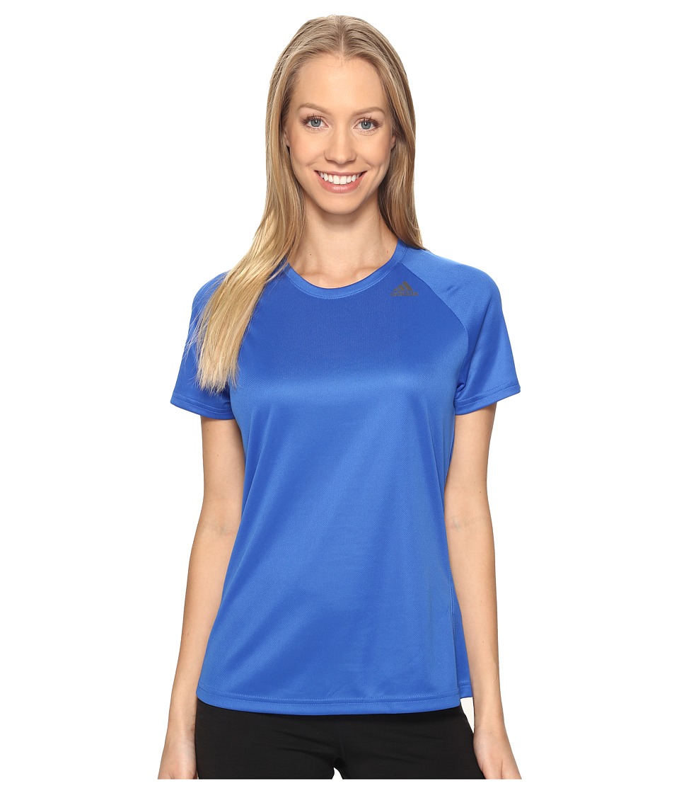 adidas Designed-2-Move Tee (Blue) Women