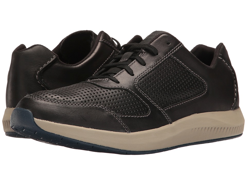 Clarks Sirtis Mix (Black Leather) Men