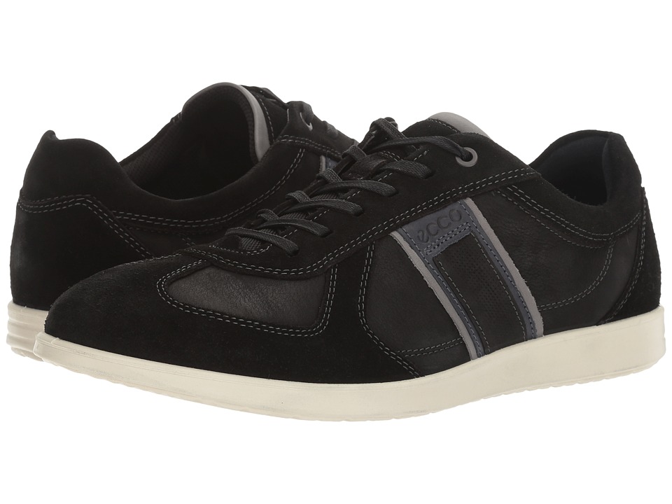 ECCO Indianapolis Sneaker (Black/Black) Men