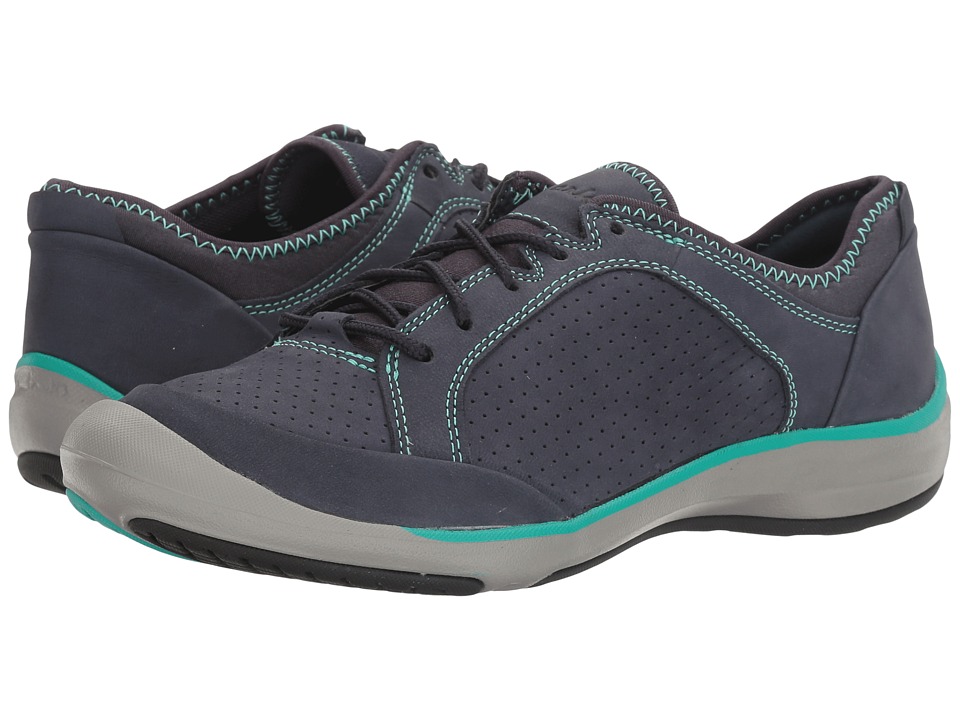 Clarks Asney Lace (Navy Nubuck) Women