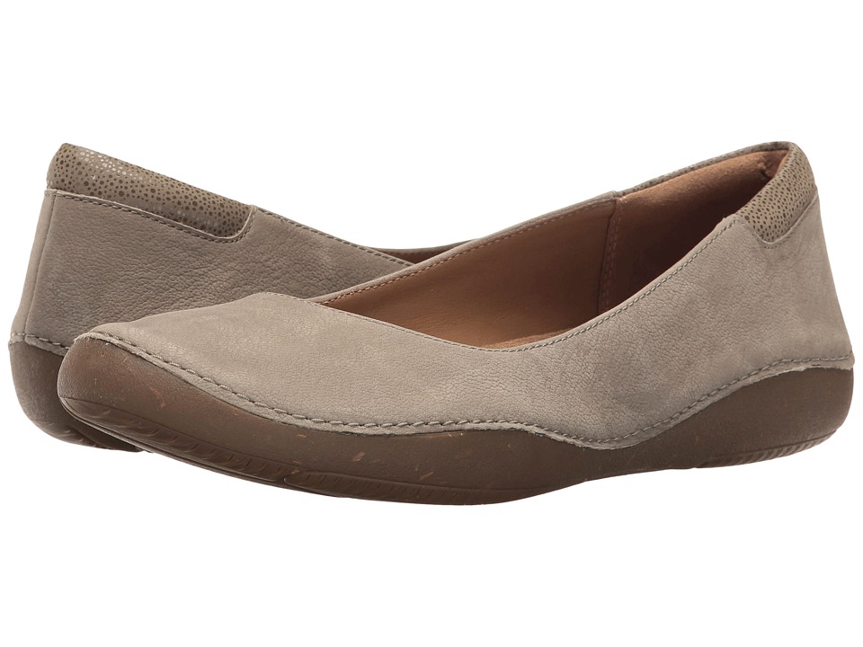 Clarks Autumn Sun (Sage Nubuck) Women