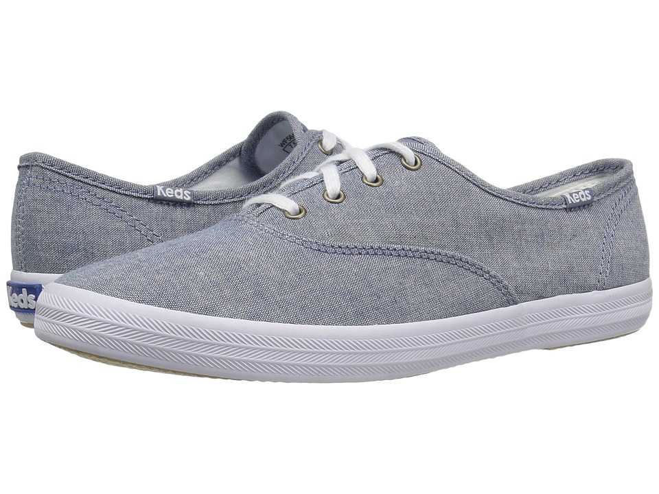 Keds Champion Seasonal Solid (Dark Blue Chambray) Women