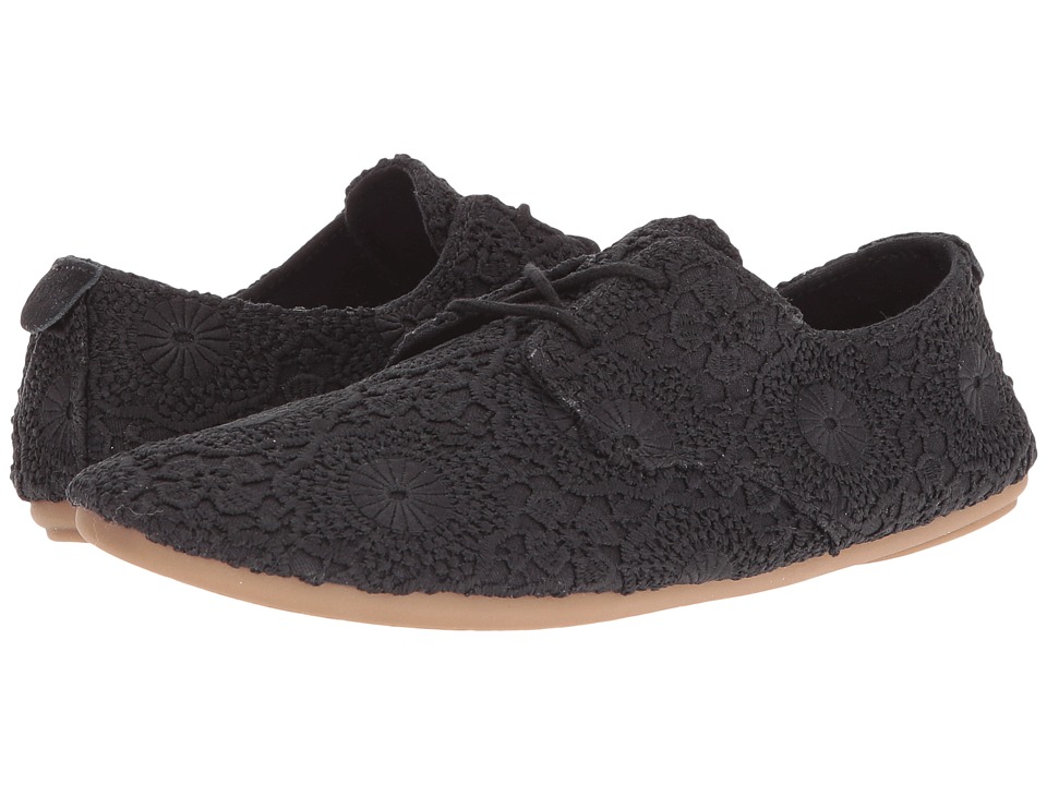 Sanuk Bianca Crochet (Black/Black) Women