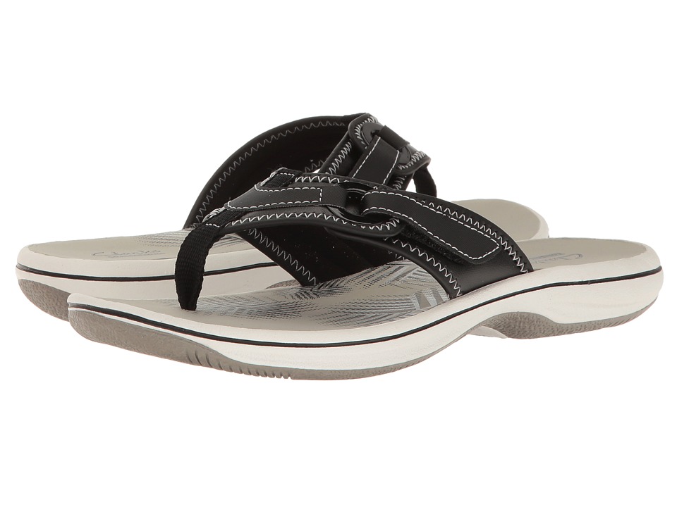 Clarks Breeze Mila (Black Synthetic) Women
