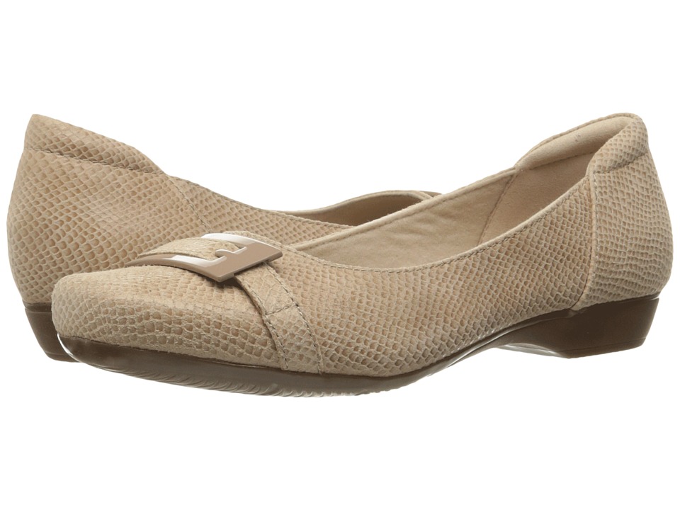 Clarks Blanche West (Sand Snake Print Leather) Women