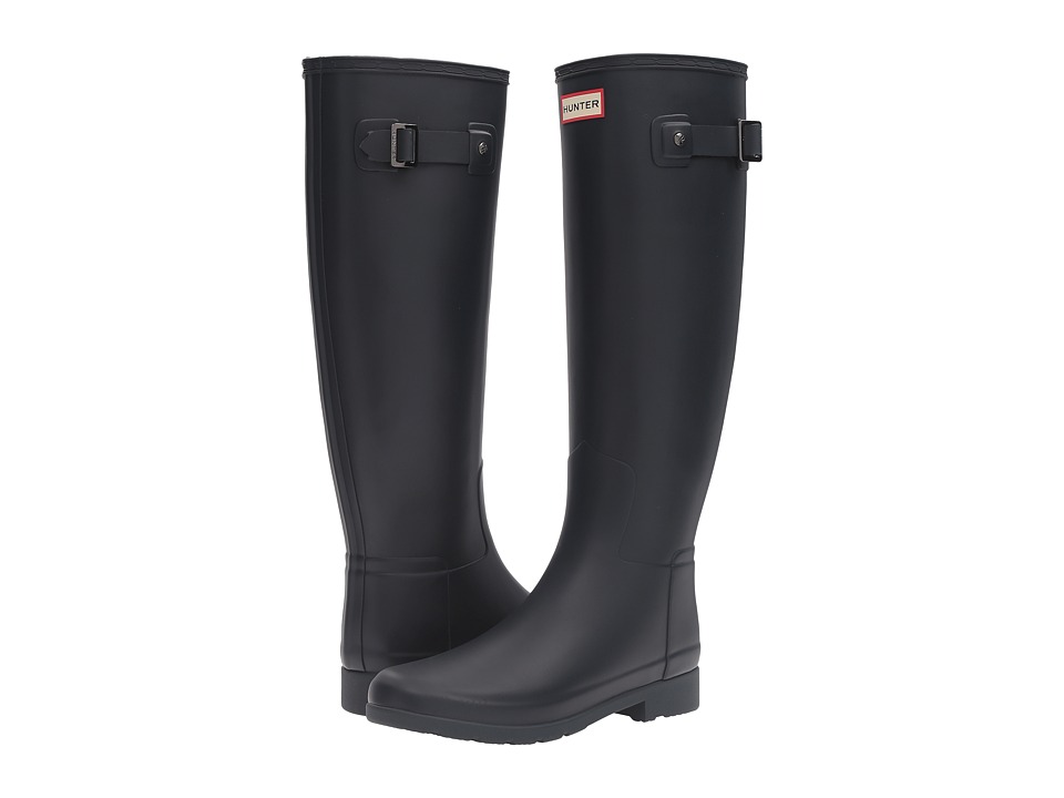 Hunter Original Refined Tall Matte (Navy) Women