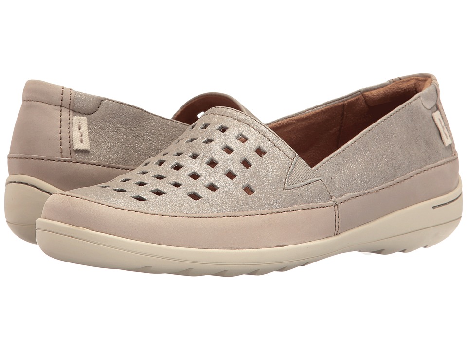 Rockport Cobb Hill Collection Cobb Hill Leland Perf Aline (Pewter) Women