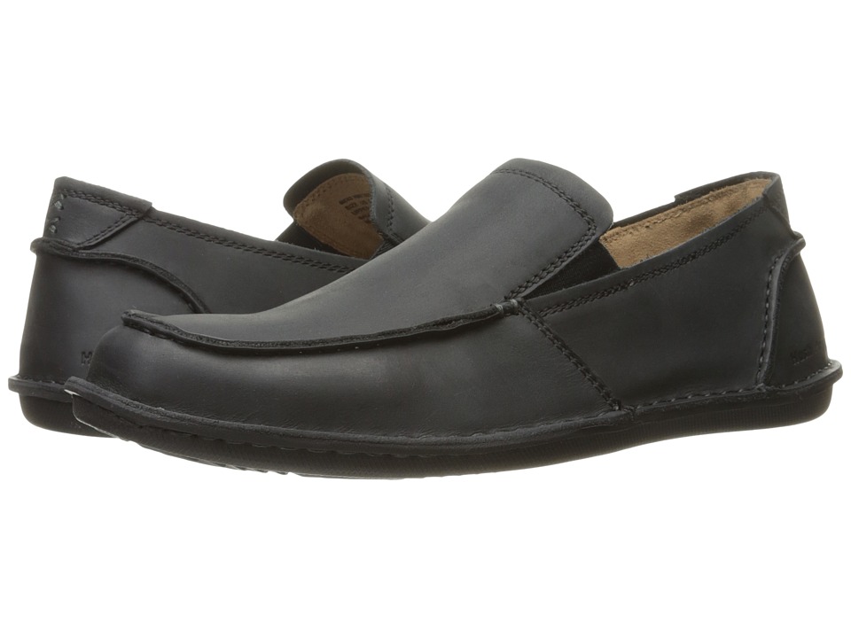 Hush Puppies Asil Roll Flex (Black Leather) Men