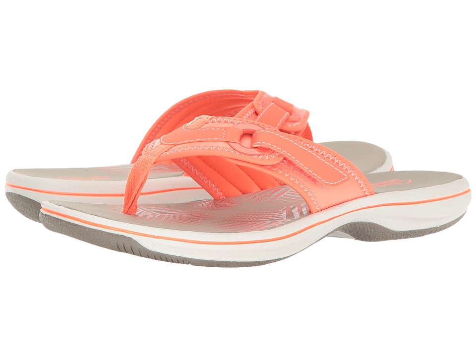 Clarks Breeze Mila (Bright Orange) Women