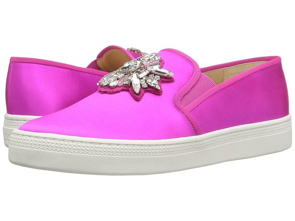 Badgley Mischka Barre (Carmine Pink Satin/Grosgrain) Women