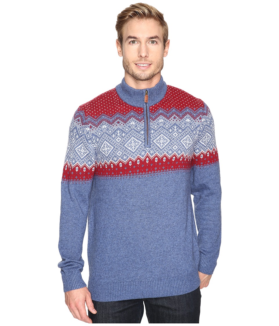 Vineyard Vines Holiday Fair isle Sweater (Moonshine) Men