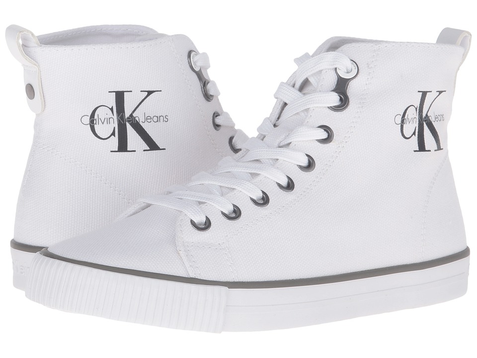 Calvin Klein Dolores (White Canvas) Women