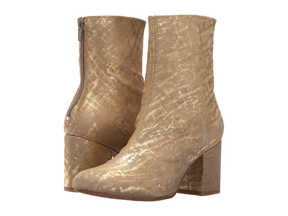 Free People Cecile Ankle Boot (Gold) Women