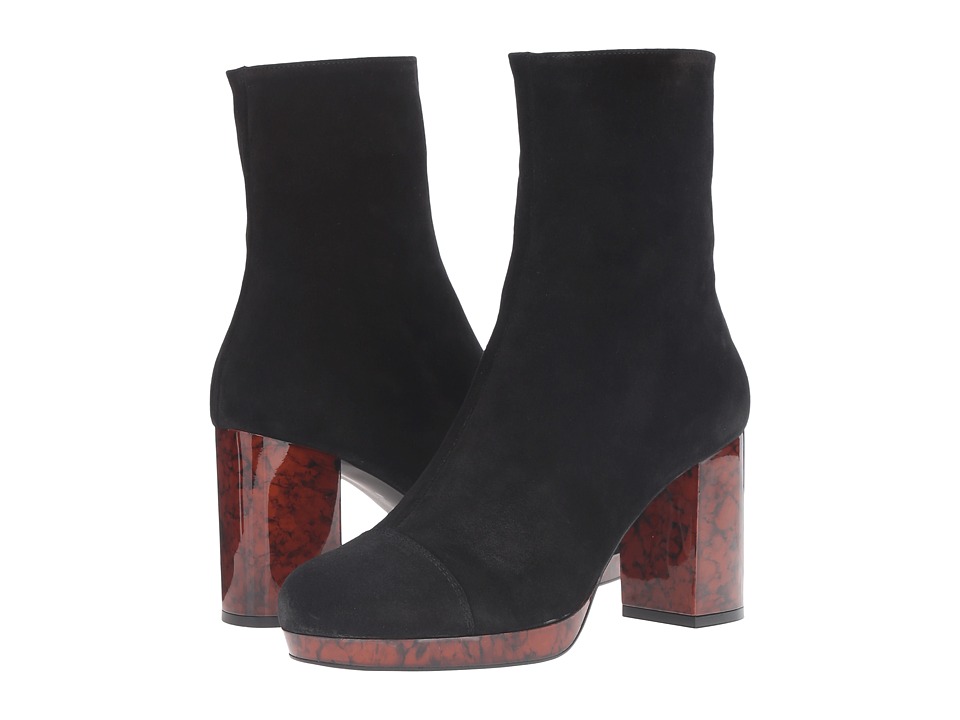 Free People Liquid Gold Platform Boot (Black) Women
