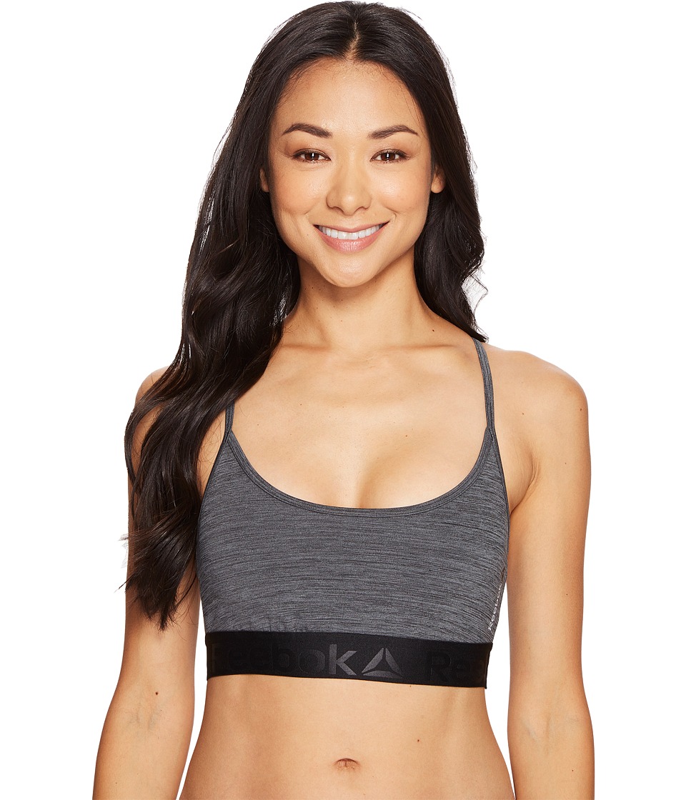 Reebok Workout Ready Melange Bra (Black) Women