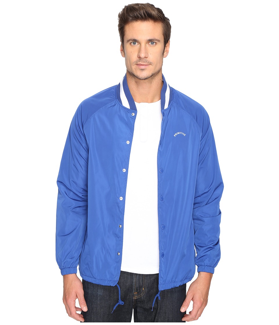 Primitive Varsity Coach Jacket (Dark Royal) Men
