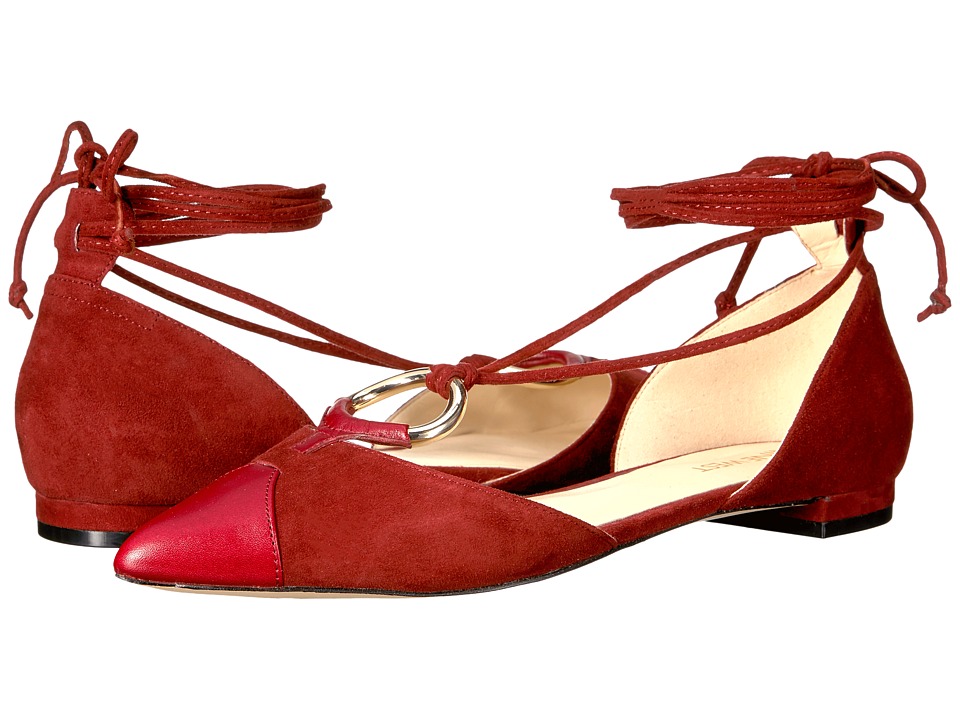 Nine West Alice (Dark Red/Dark Red Suede) Women