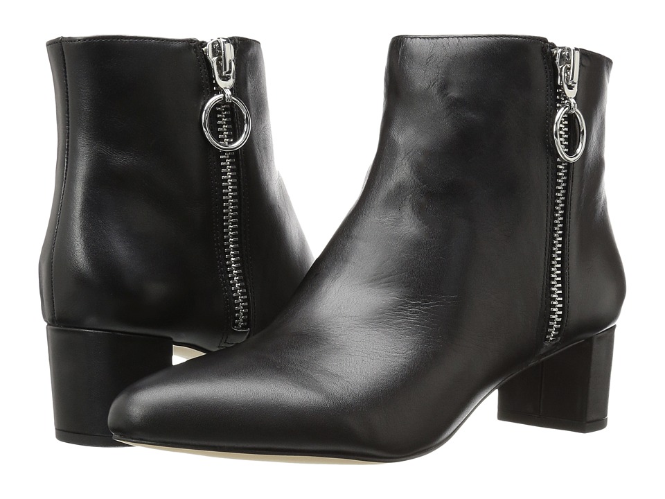 Nine West Krimp (Black Leather) Women