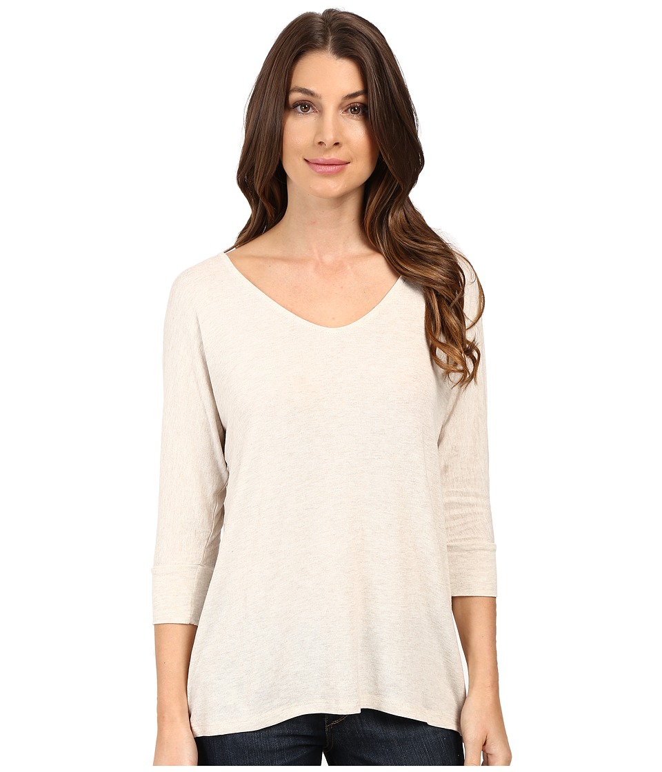 Mavi Jeans Zip Back Top (Oatmeal Melange) Women