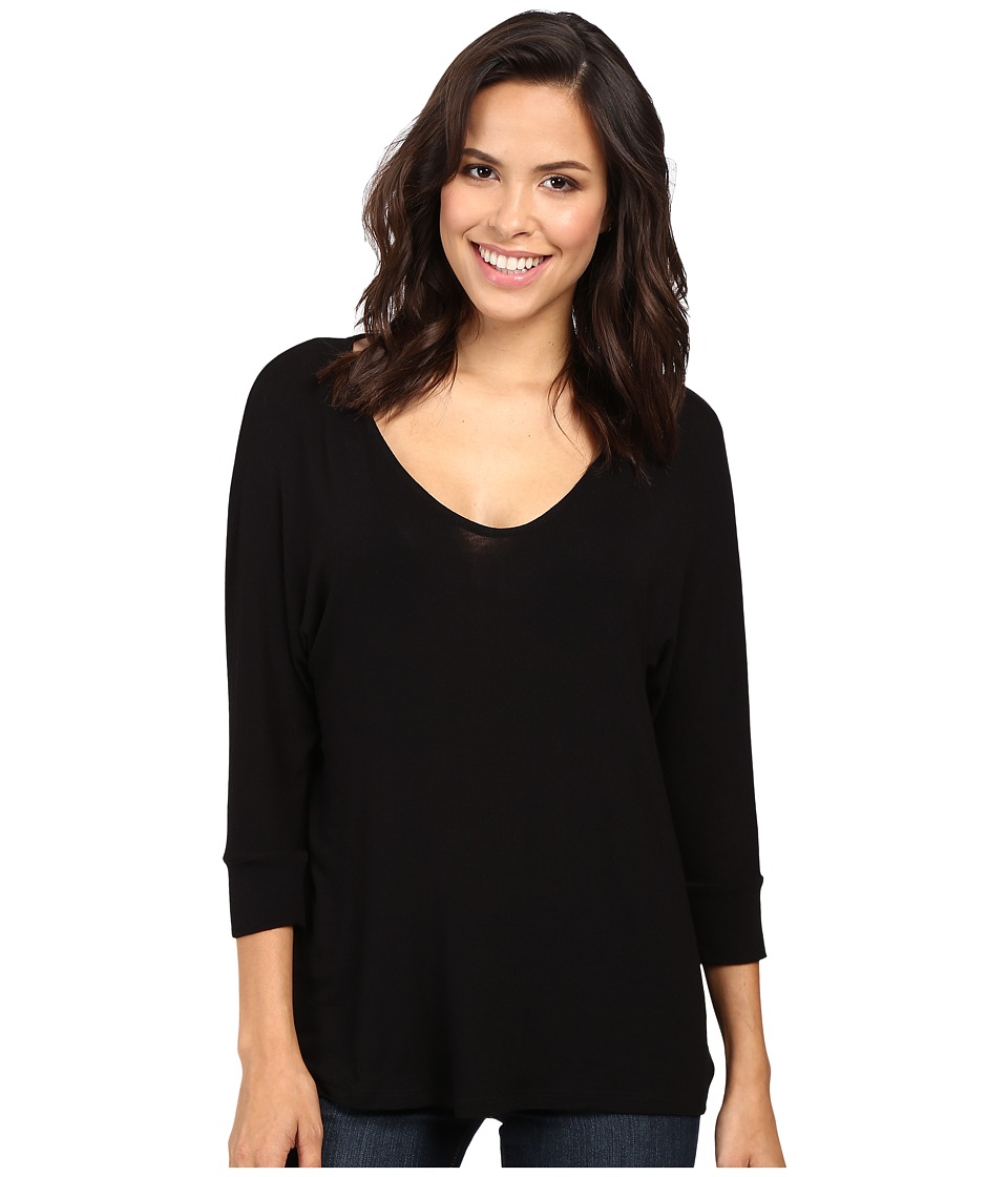 Mavi Jeans Zip Back Top (Black) Women