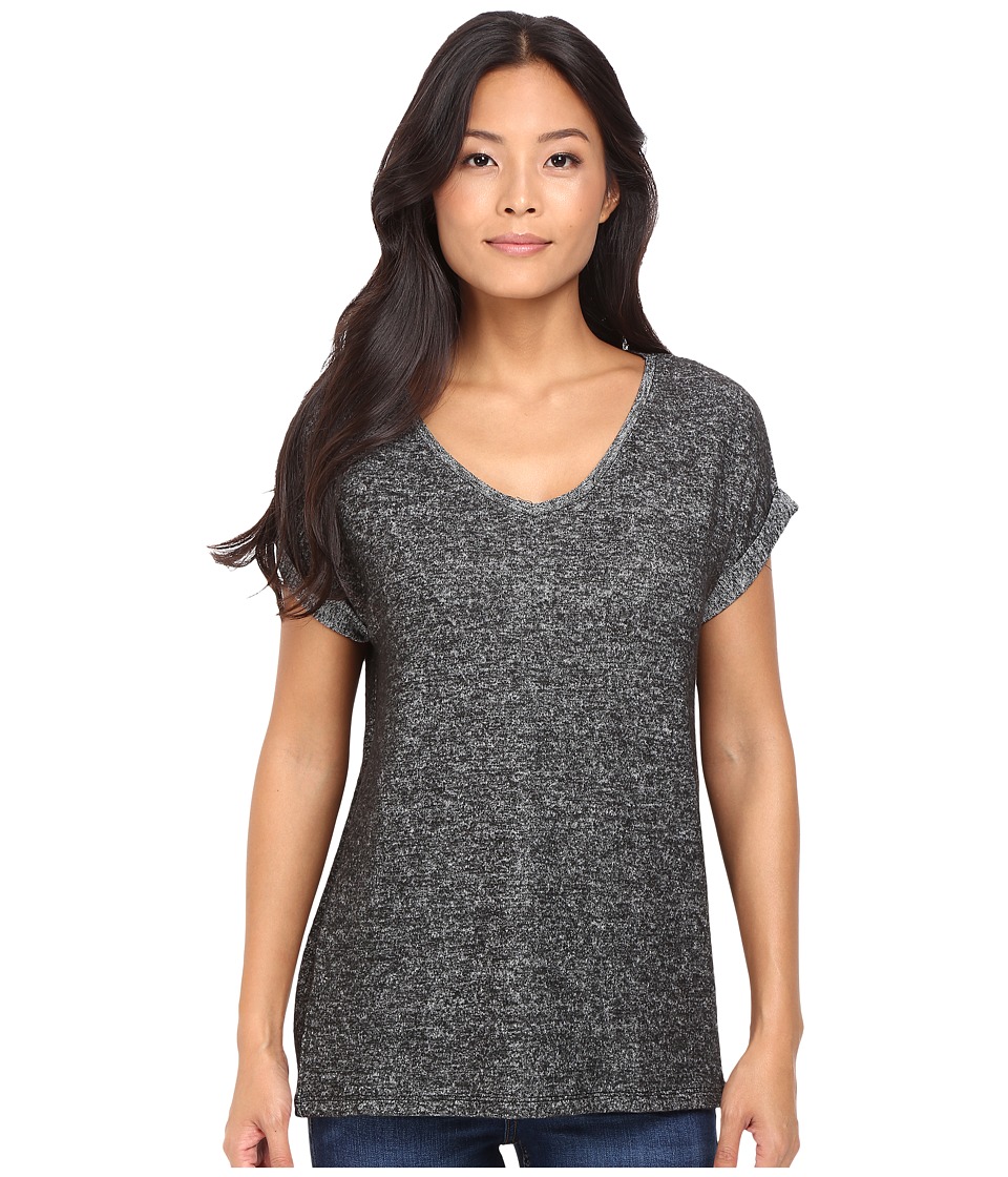 Mavi Jeans V-Neck Top (Black) Women