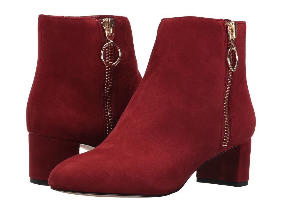 Nine West Krimp (Dark Red Suede) Women