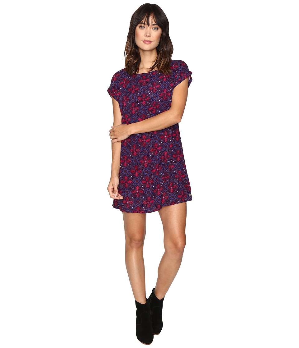 Roxy Morris Dress (Potent Purple Fleur De Lune) Women