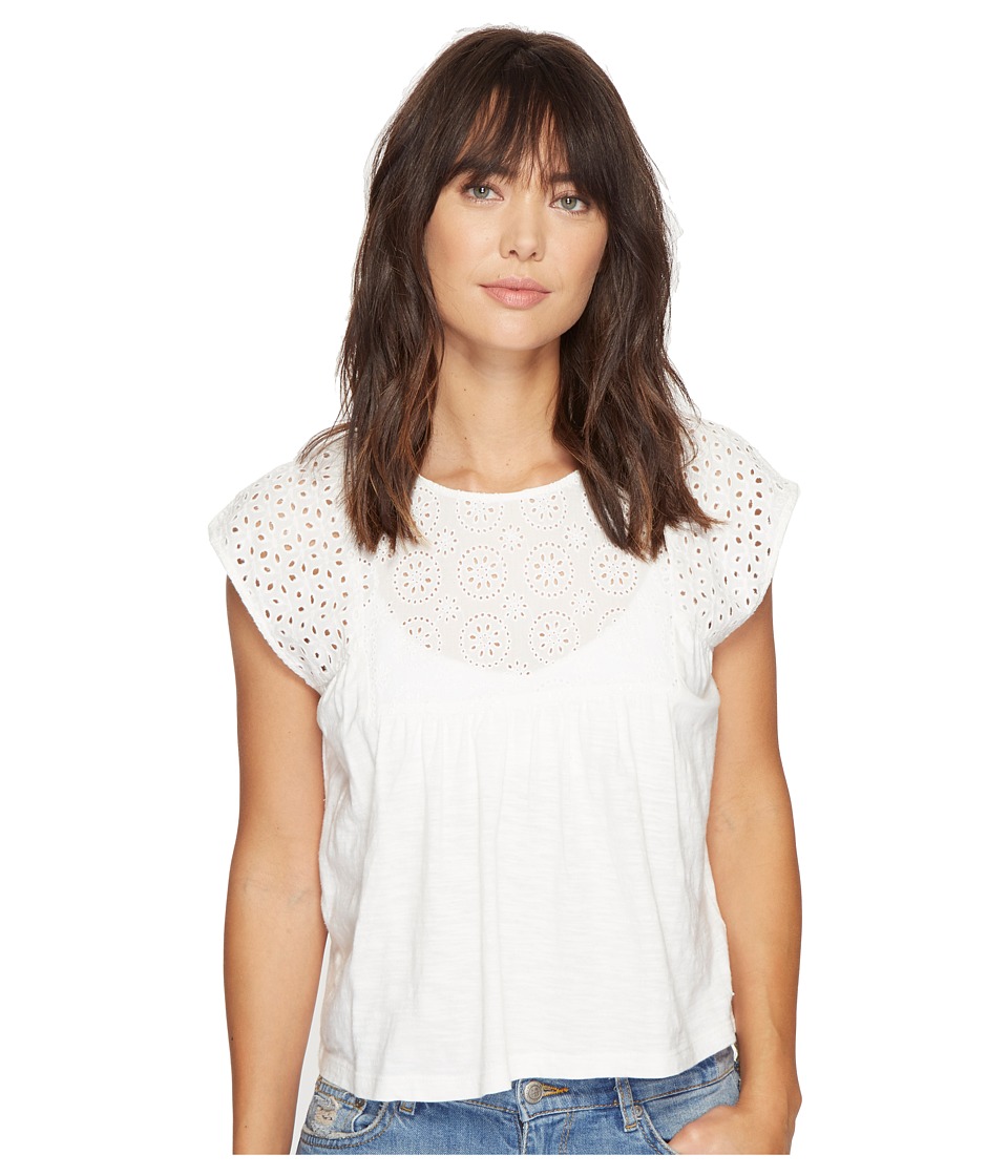 Roxy - Boho Dance Top (Marshmallow) Women