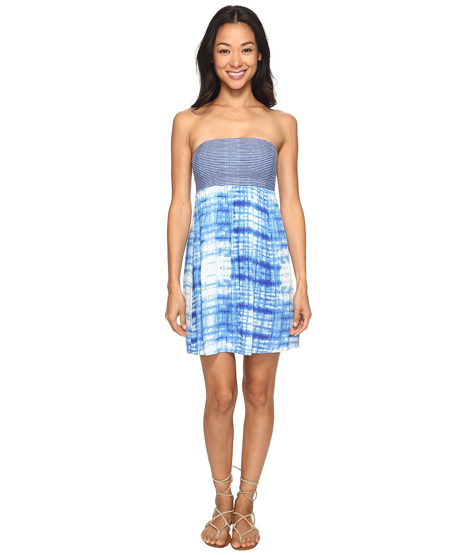 Roxy Crystal Light Dress (Marshmallow Antares Tie and Dye) Women