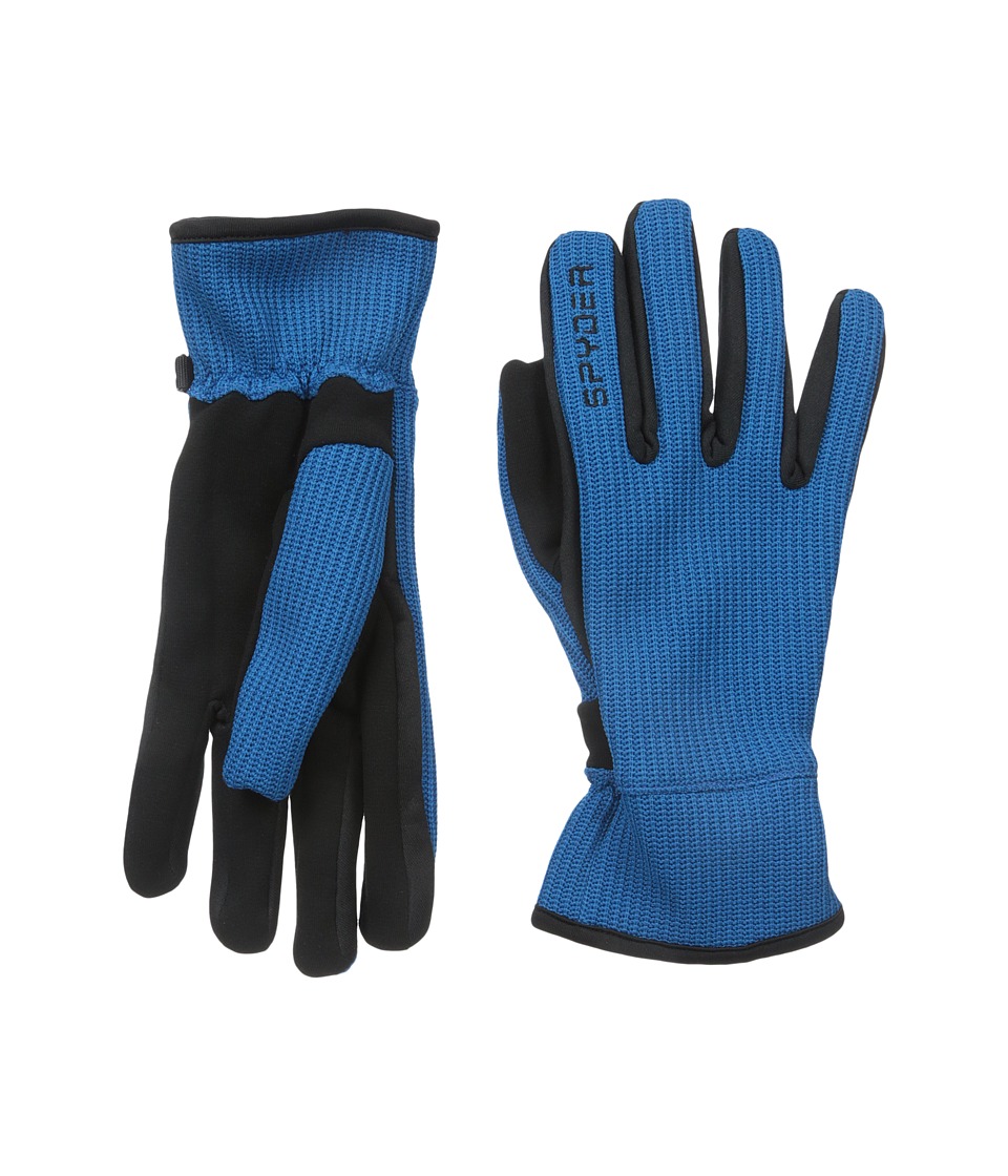Spyder - Core Sweater Conduct Glove (Concept Blue/Black) Ski Gloves