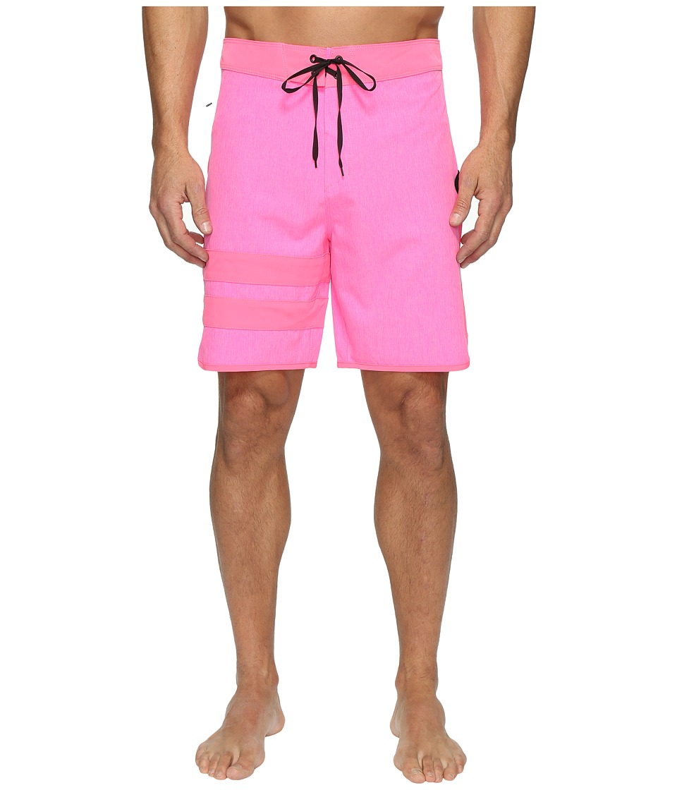 Hurley Phanton Block Party Heather 2.0 (Neon Pink) Men
