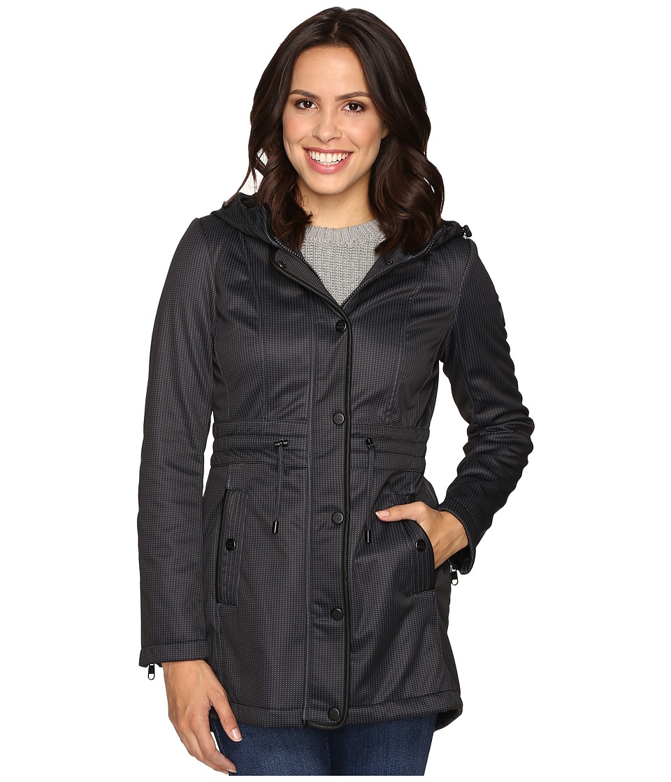 Steve Madden - Glacier Shield Anorak (Black Print) Women