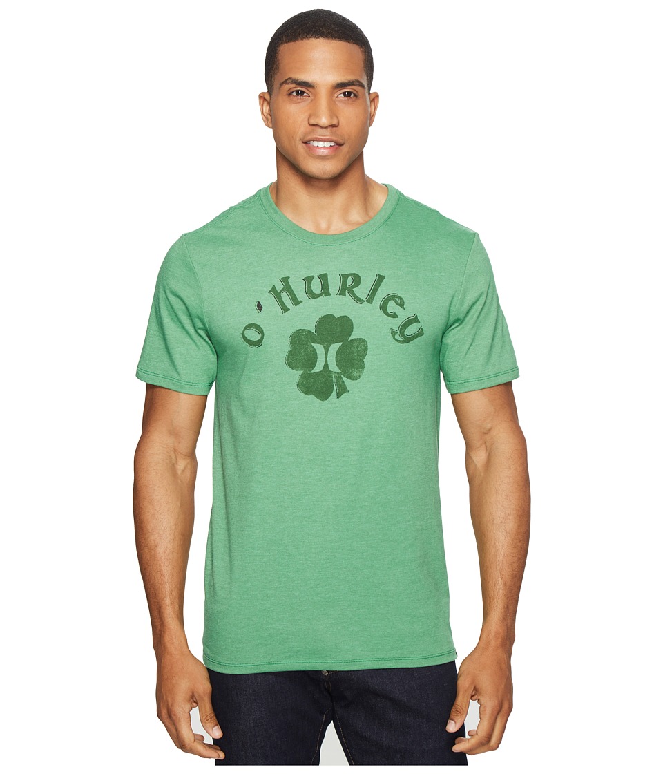 Hurley Borderluck Tee (Gym Green) Men
