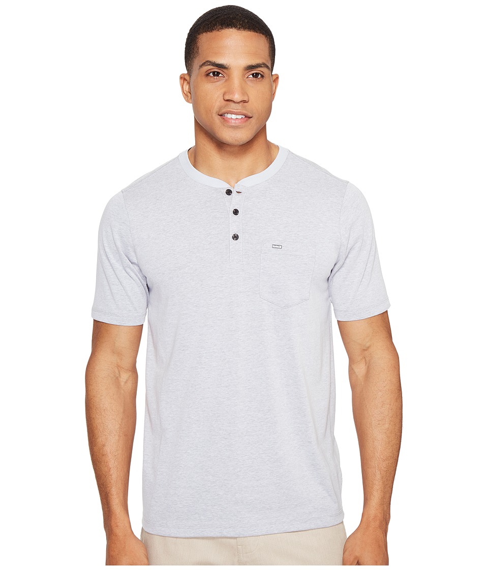 Hurley Lagos Dri-Fit Lagos Henley (Wolf Grey) Men