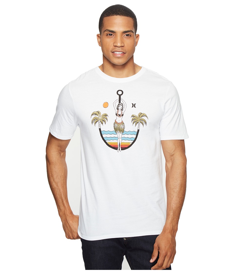 Hurley Anchors Away Tee (White) Men